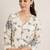 Women floral embroidered regular kurta with trousers & with dupatta