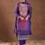 Women bandhani printed regular kurta with trousers & with dupatta