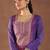 Women bandhani printed regular kurta with trousers & with dupatta