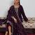 Women floral embroidered regular sequinned kurta with trousers & with dupatta