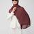 Maroon premium modal solid hijab