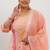 Plus size geometric woven design straight kurta & trouser with dupatta
