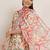 Women floral printed kurta with palazzos & dupatta