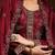 Women ethnic motifs embroidered regular sequinned kurta with trousers & dupatta