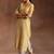 Floral printed v-neck straight kurta with salwar and dupatta