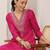 Women bandhani printed sequins indie prints kurta