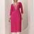 Women bandhani printed sequins indie prints kurta