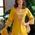 Women floral embroidered panelled sequinned kurta with trousers & with dupatta