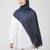 Navy blue premium modal solid hijab