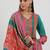 Women ethnic motifs printed kurta with salwar & dupatta