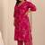 Extra love by libas plus size women floral printed kurta with trousers & with dupatta