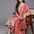 Women ethnic motifs embroidered kurta with trousers & dupatta