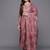 Women floral embroidered kurta with trousers & dupatta
