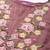 Women floral embroidered kurta with trousers & dupatta