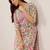 Floral printed round neck straight kurta with trouser