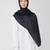 Black premium modal solid hijab