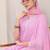 Bandhani printed thread work straight kurta with palazzos & dupatta