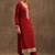 Women ethnic motifs embroidered kurta with trousers & dupatta