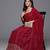 Women ethnic motifs embroidered pleated sequinned kurta with palazzos & with dupatta