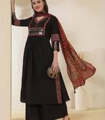 Women solid viscose rayon kurta sets
