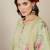 Women floral embroidered thread work pure cotton kurta with trousers & dupatta