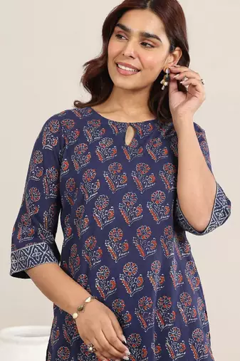 Women floral printed kurta with palazzos & dupatta