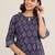 Women floral printed kurta with palazzos & dupatta