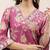 Women floral printed regular kurta with trousers & dupatta