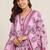 Women floral printed anarkali kurta with trousers & dupatta