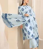 Women floral printed kurta with palazzos & dupatta