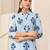 Women floral printed kurta with palazzos & dupatta