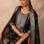 Women ethnic motifs embroidered kurta with trouser & dupatta