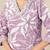 Floral printed v-neck straight kurta with trousers & dupatta
