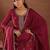 Women ethnic motifs printed kurta with trousers & dupatta