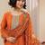 Women ethnic motifs embroidered kurta with harem pants & dupatta