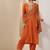 Women ethnic motifs embroidered kurta with harem pants & dupatta