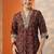 Women floral printed kurta with trouser & dupatta
