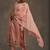 Ethnic motifs embroidered thread work pure cotton kurta & trousers with dupatta