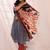 Women geometric printed kurta with trousers & dupatta