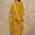 Women ethnic motifs embroidered regular kurta with trousers & with dupatta