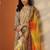Ethnic motifs printed v-neck kurta with trousers & dupatta