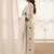 Ethnic motifs embroidered regular thread work kurta with trousers & dupatta
