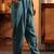 Floral woven design thread work straight kurta with trousers & dupatta