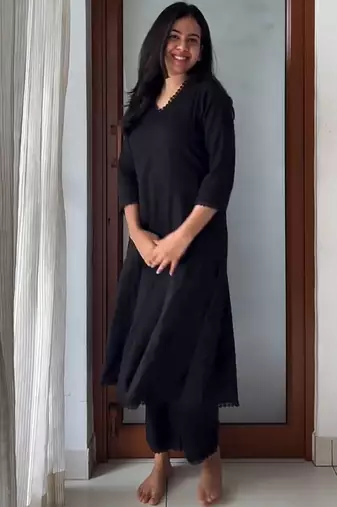 Women ethnic motifs regular kurta with trousers & with dupatta