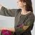Women floral printed regular pure cotton kurta with trousers