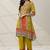 Women floral printed regular sequinned kurta with palazzos & with dupatta