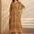 Women ethnic motifs printed regular kurta with trousers