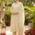 Women floral printed regular pure cotton kurta with trousers & with dupatta