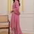 Women floral embroidered regular thread work kurta with trousers & with dupatta
