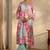 Women floral printed regular kurta with trousers